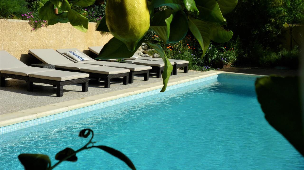 L'Ile Aux Mimosas Bed and Breakfast Tautavel Exterior foto